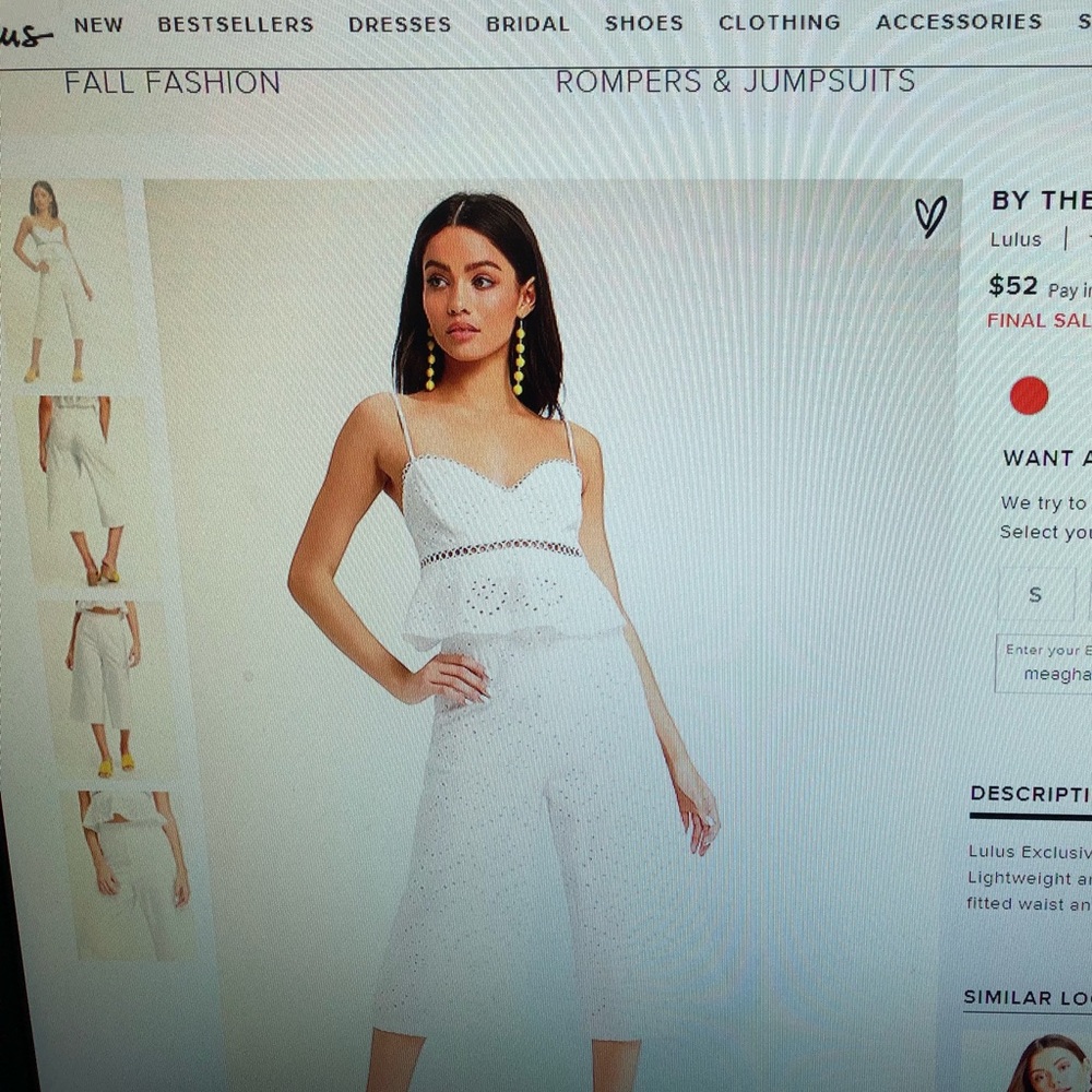 Lulu’s two piece lace set - NEW WITH TAGS